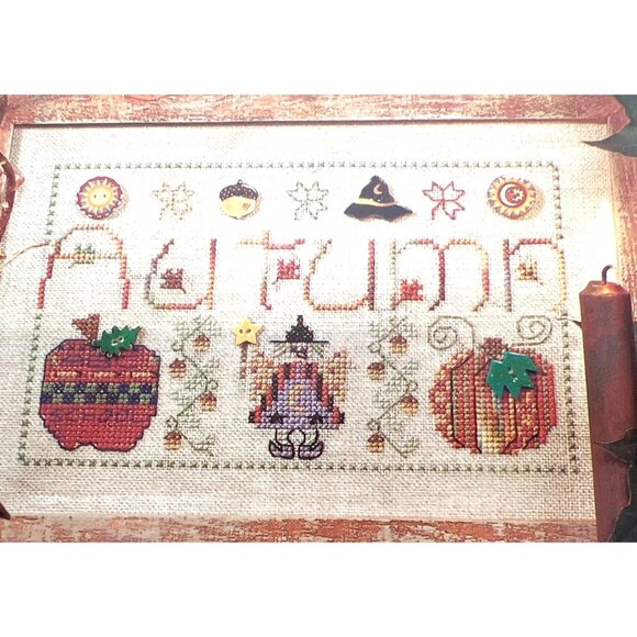 Autumn Cross Stitch Kit - Picture 1 of 3